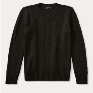 Ralph Lauren Kids Cashmere Cable Knit Sweater